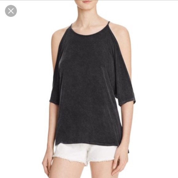 Project Social T Tops - Project Social T Cold Shoulder Tunic Top Shirt XS